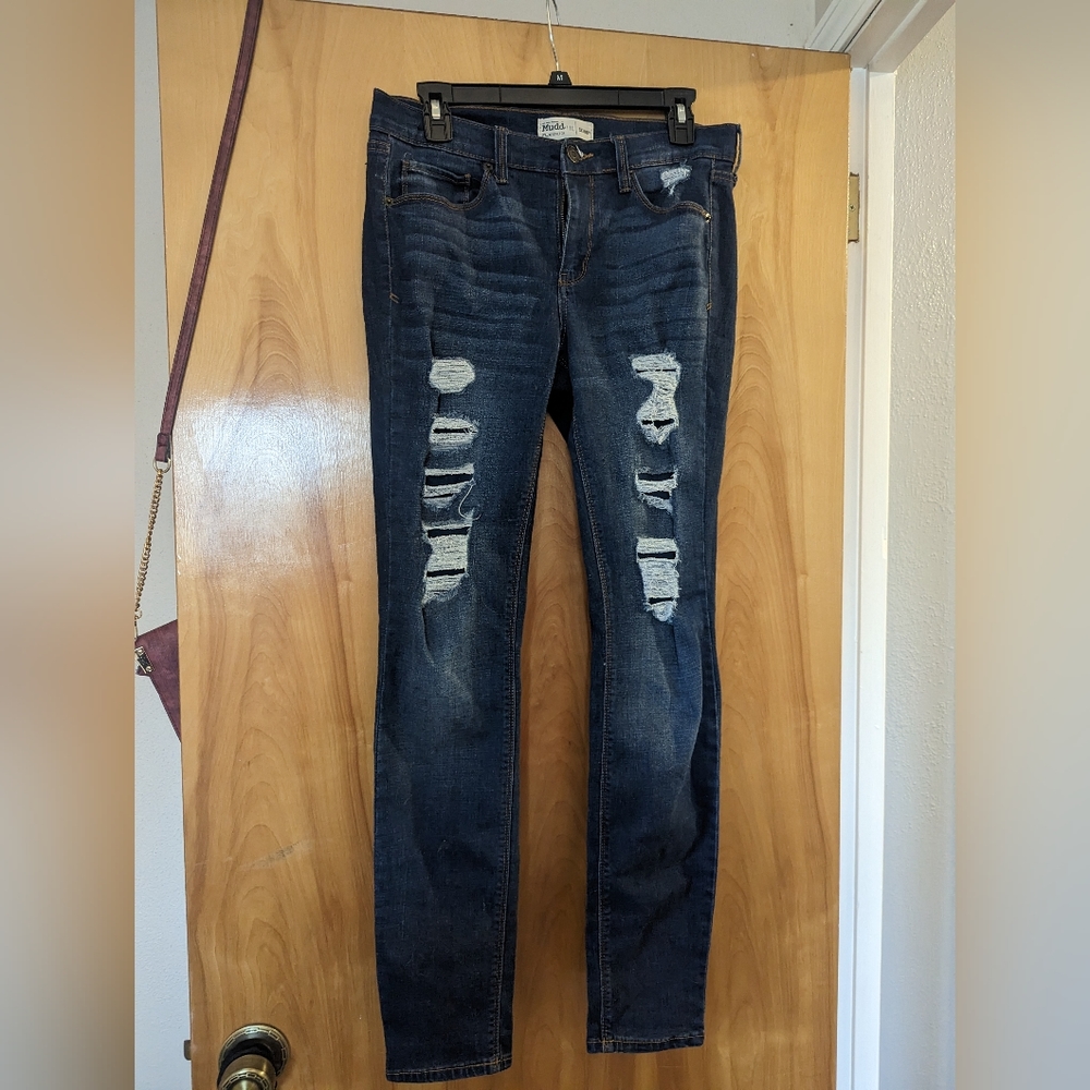 Mudd Distressed Skinny Jeans